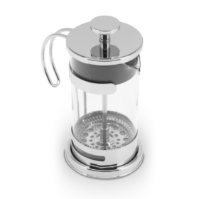 Kaffee und Tee French Press Zubereiter Leon von oben