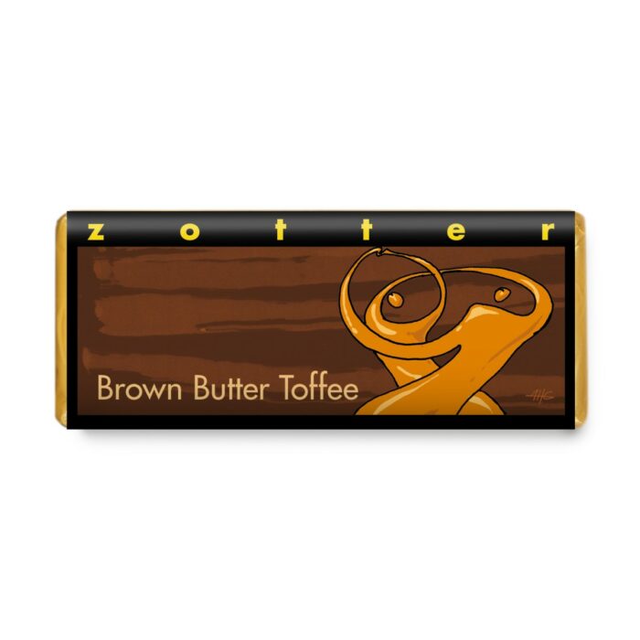 Handgeschöpfte Schokolade Brown Butter Toffee
