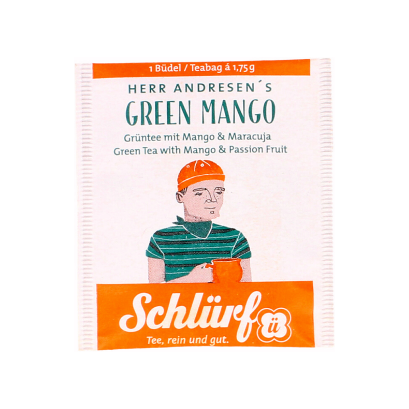 schluerf-gruentee-herr-andresen's-green-mango-beutel