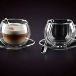 2 doppelwandige Cappuccino Gläser