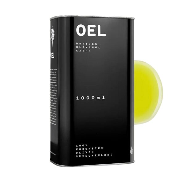 Bio Koroneiki Olivenöl in 1000ml Kanister