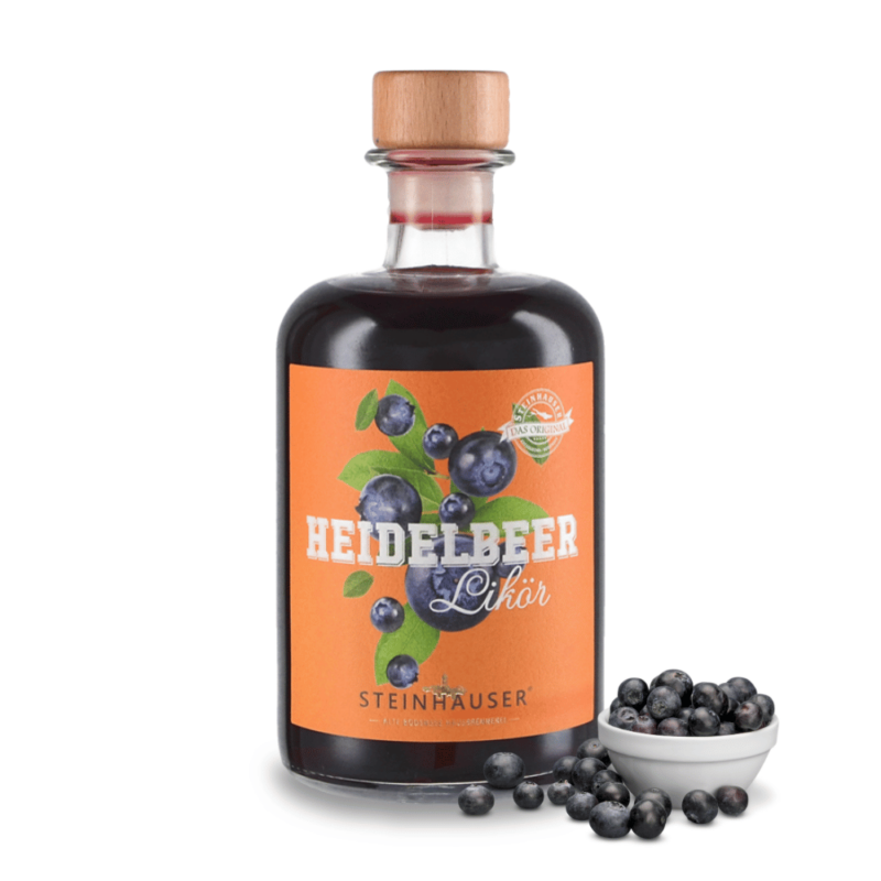 Heidelbeer Likör | 25 % vol. - 500 ml - Cafe Peru