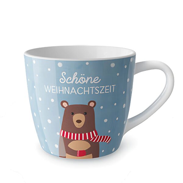 Große Weihnachtstasse "Schöne Weihnachtszeit"