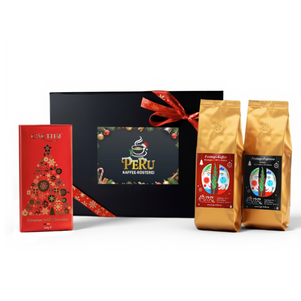 Festtags-Espresso & Kaffee Geschenkbox